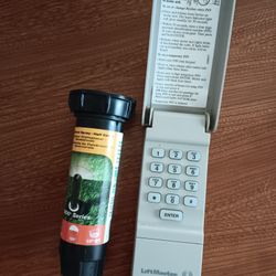 Remote Garage Opener And Springler Head