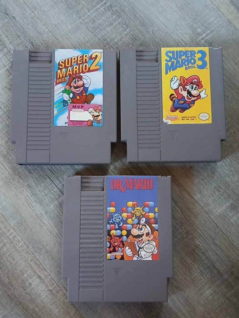 Nintendo NES Mario Games 
