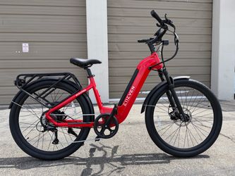 E11EVEN Eleanor Step Thru 500W 70 Miles Range Electric Bike E-Bike