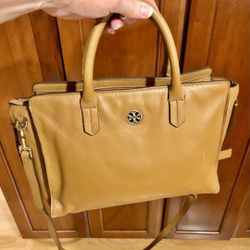 Tory Burch Designer Laptop Messenger Crossbody Handbag Purse Tote