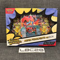 Ascended Heroes Mega Feraligatr ex box