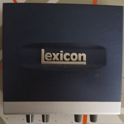 Lexicon Alpha Interface 