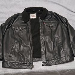 Levis Leather Jacket 
