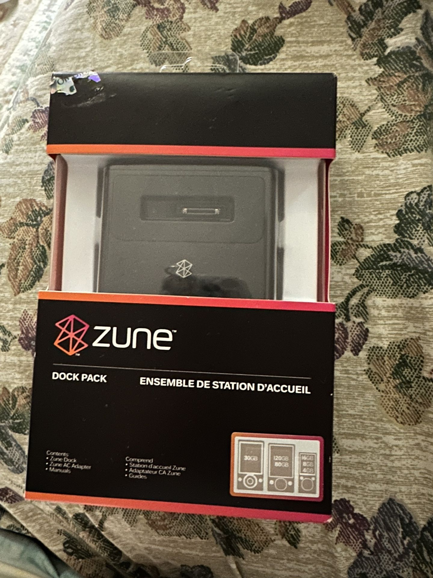 Zune dock pack