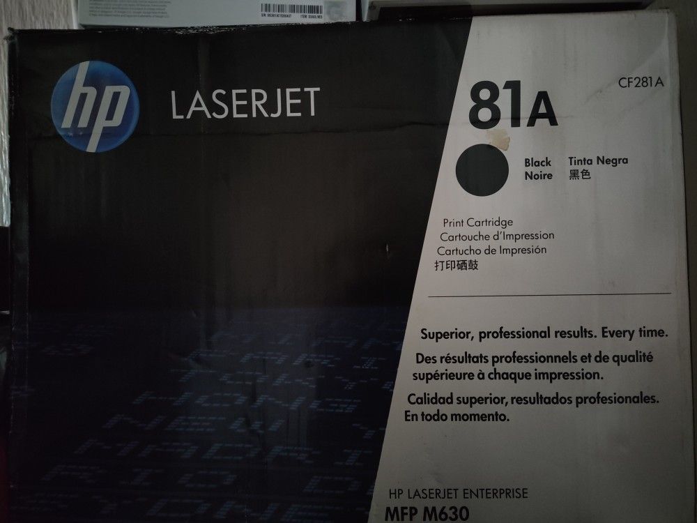 Laserjet HP 81a black Original Toner Printer Cartridge