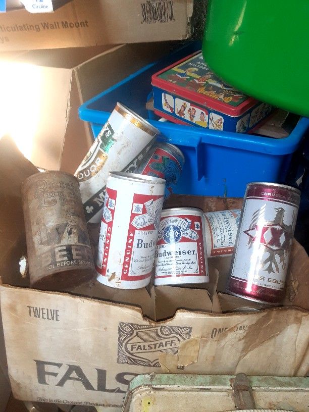 70s And 80s Beer Cans