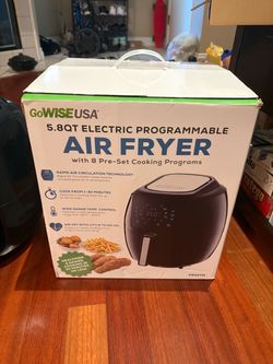 GoWISE USA 5.8QT Electric Air Fryer