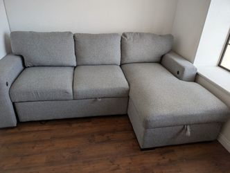 Sofa Bed Charcoal/ Gray