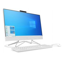HP All In One Desktop Computer With Keyboard And Mouse As Well As HP Printer All In One 