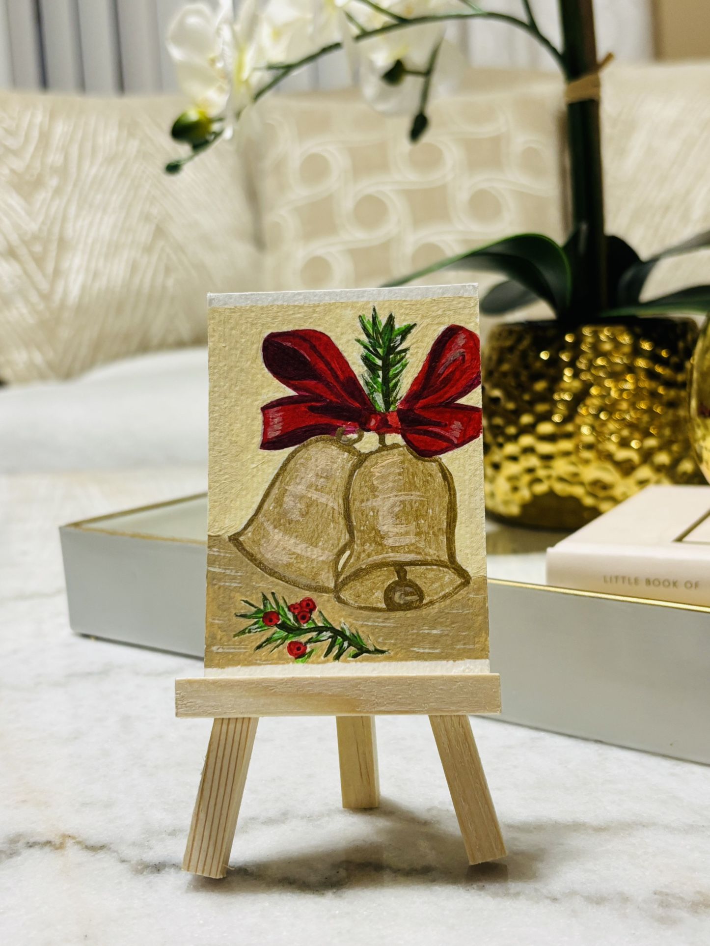 Original Mini Acrylic Art Card $8