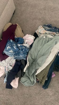 Girl pants 7/8 and some 10