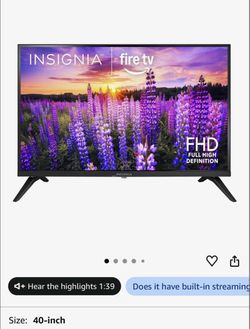 40 inc TV