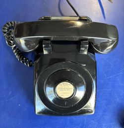 Vintage Western Electric 502 Rotary Desk Phone