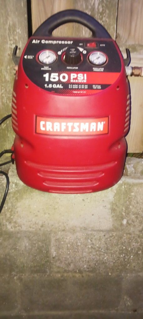Crasftsman Air Compressor 150 PSI