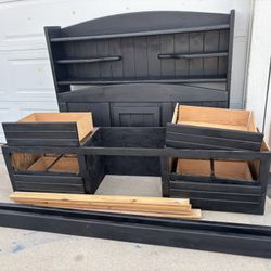 Full Size captains Bed 