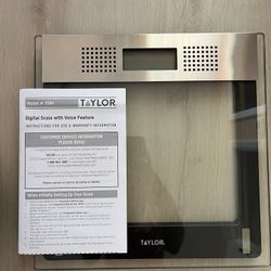 Taylor Digital Bathroom Scale