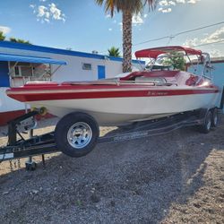 95 Alin Craft Mid Cuddy Boat 