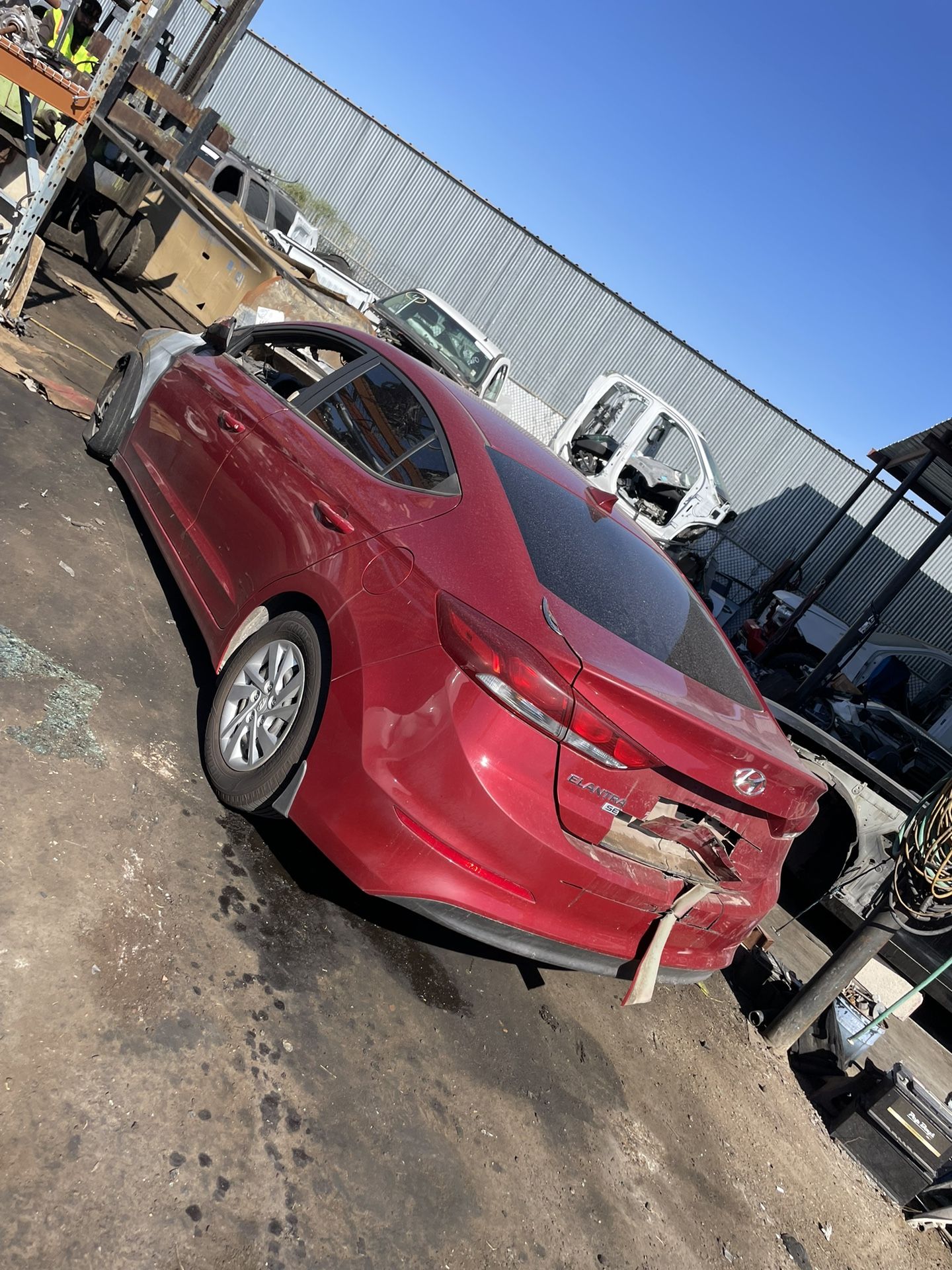 2017 hyundai elantra parts only