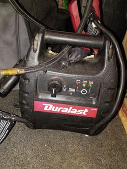Duralast battery charger  with air compressor