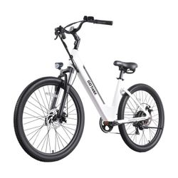 Ebike Go Trax Dolphin E-Bike White Like New
