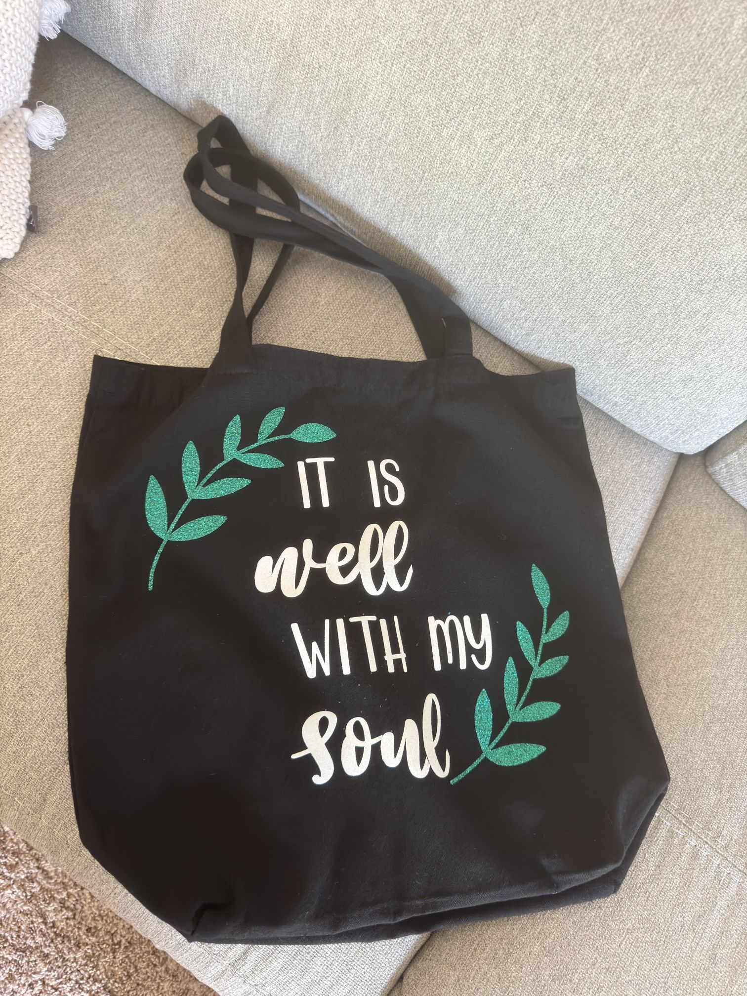 Canvas Book Bag