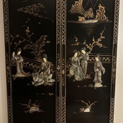Oriental 4 Panel Decorations 