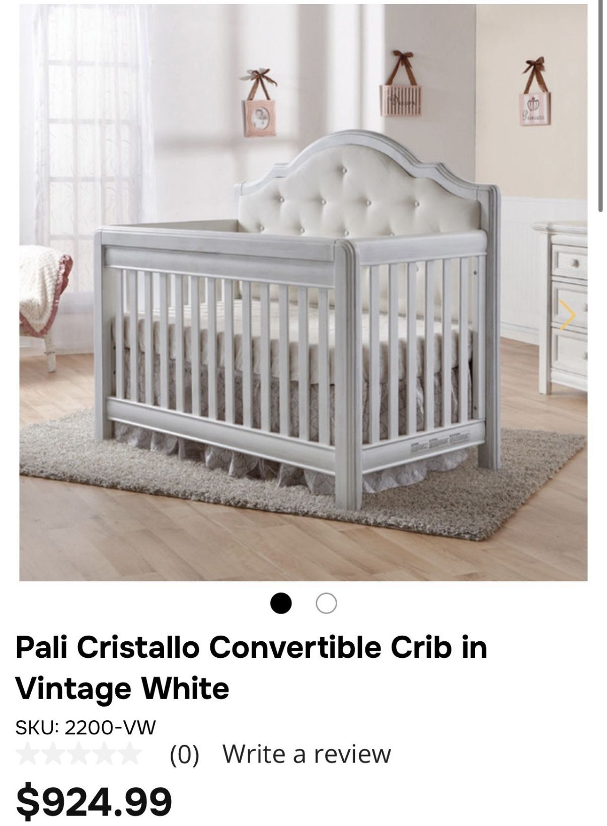 Cristallo Baby Crib