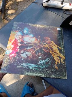 Vintage Santana Self-Titled Vinyl LP (1969 Original Columbia Debut)
