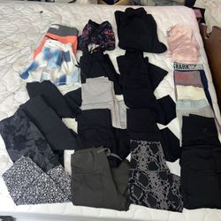 Large Bundle of Lululemon & Gymshark Activewear (50 Total)