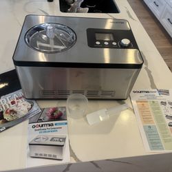 Gourmia Ice Cream Maker For Sale
