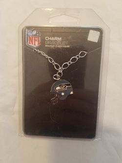 Seattle Seahawks Helmet Charm Bracelet