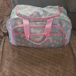 Girls Sleeping Bag And Duffle Bag