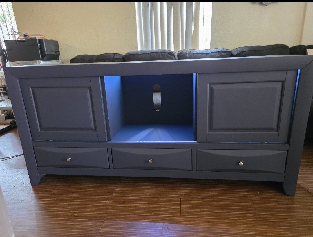 Gray Tv Stand W/lights,New Products : American Fashion Style Bags On Sale
