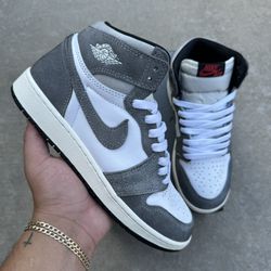 Air Jordan 1 Retro High OG Washed Black Youth Size 5.5 Sneakers