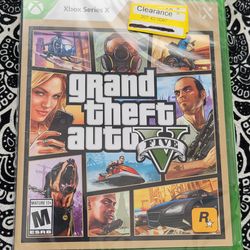 GTA 5 series x "new sealed"