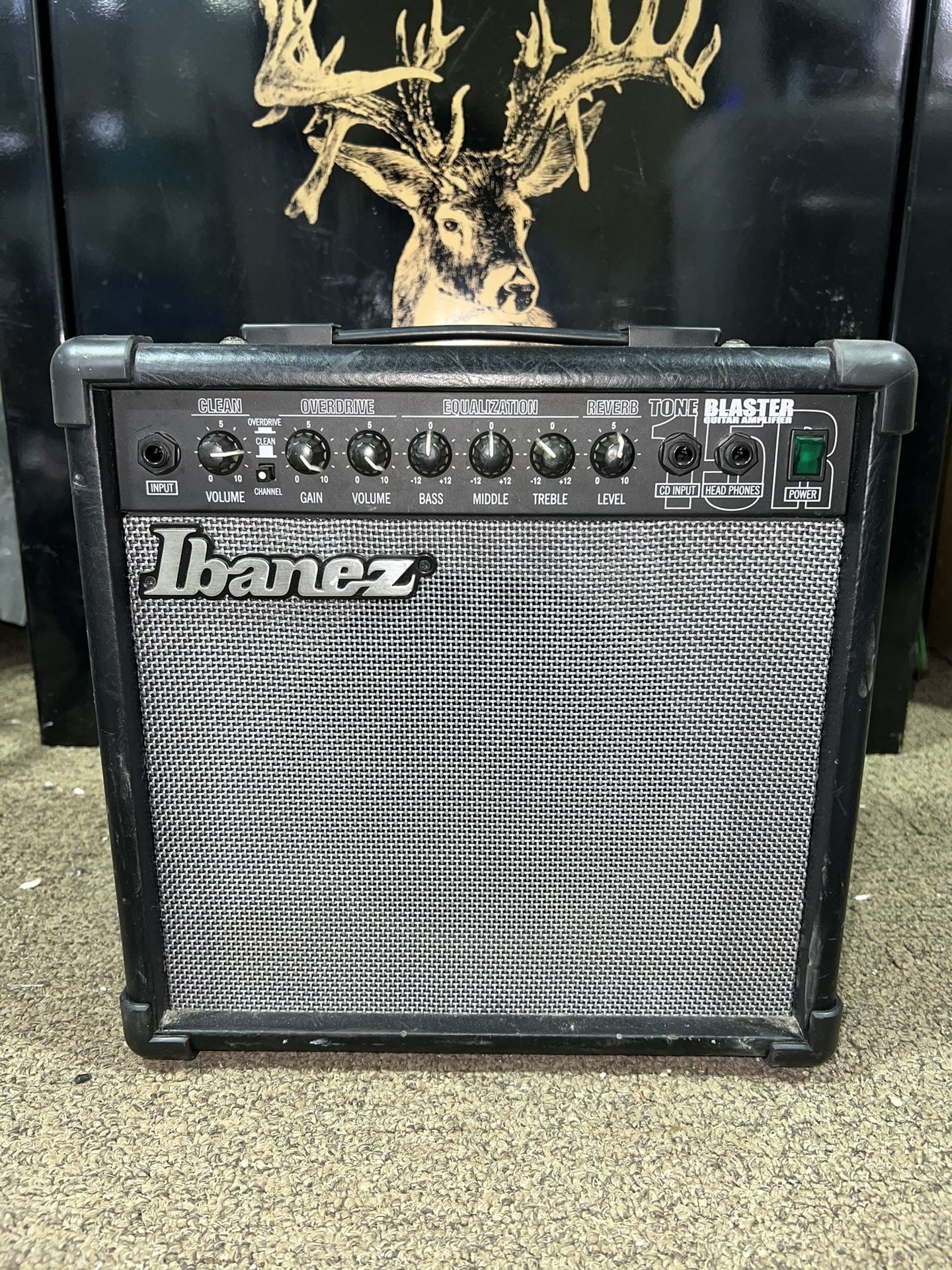 Ibanez GTA15r Guitar Practice Amp Real Spring Reverb 15w Combo Amplifier