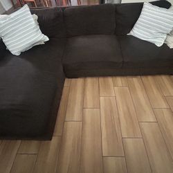 Brown  Sectional Sofa 