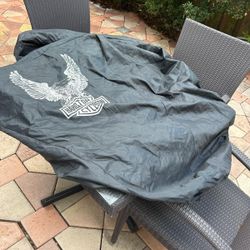 Harley Davidson Seat And Bike Cover