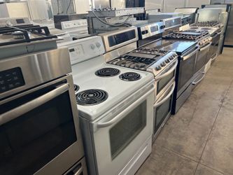 2 LOCATIONS - USED STOVES/ RANGES/ WALL OVENS FOR SALE -FREE DELIVERY -120 DAY WARRANTY