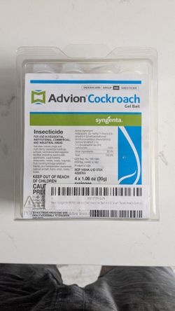 Advion Cockroach Gel Bait - 4 Pack (Moving Sale! Must go now!)