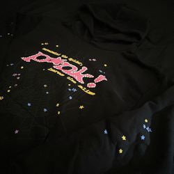 Spider P*nk Hoodie Black