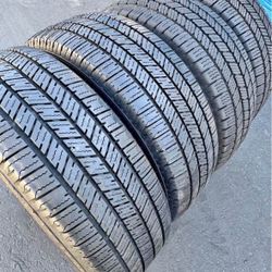 Set 235/65-16 Firestone Con El 80% De Vida 