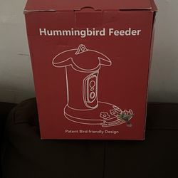 Hummingbird feeder