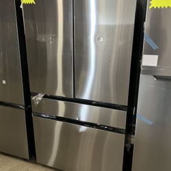 Samsung Bespoke Stainless Steel Four Door Refrigerator  F77