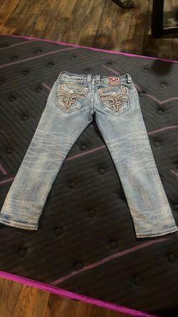 Rock Revival Light Wash straight jeans