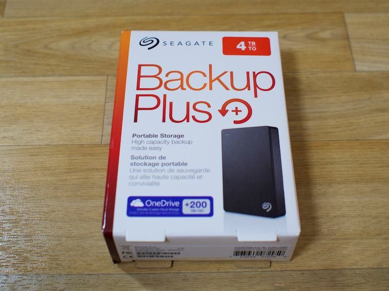 Seagate 4tb harddrive