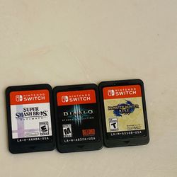 Nintendo Switch Games