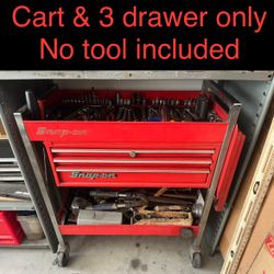 Snap on Tool Box Cart Only $400 Firm No Tools Included Near Murrieta Hot Springs & 215 Fwy
