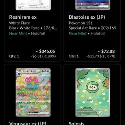 Pokemon Cards For SALE!!