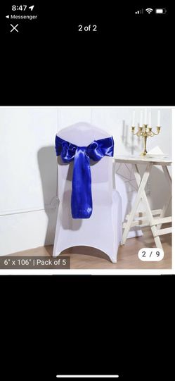 Chair Ribbon 🎀